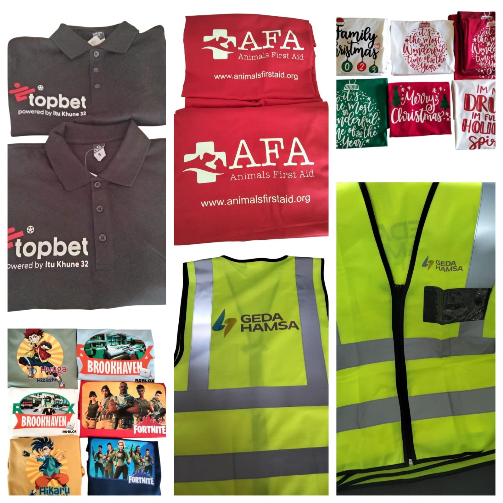 Branded Clothing